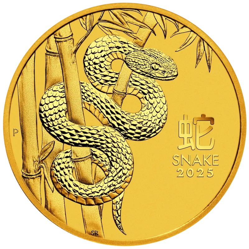 1 oz Lunar III Serpent | Or | 2025 1 oz Lunar III Serpent | Or | 2025