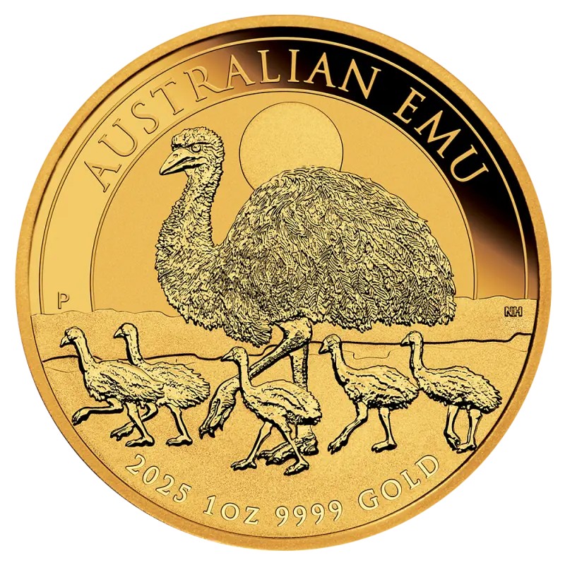 1 oz Australian Emu | Or | 2025 1 oz Australian Emu | Or | 2025