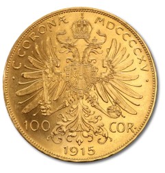 100 Couronnes François-Joseph Ier Autriche | Or