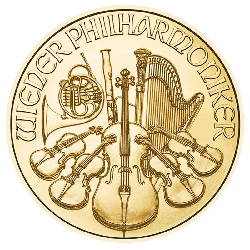 1 oz Philharmonique de Vienne | Or | 2025