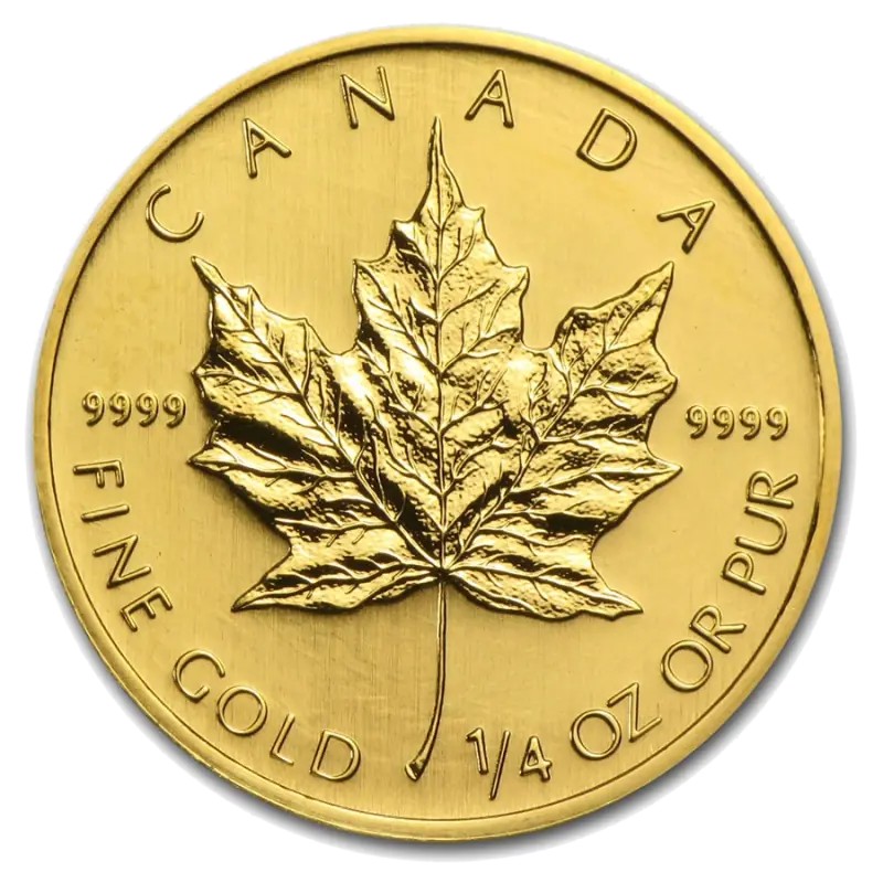 1/4 oz Maple Leaf | Or | Plusieurs Années