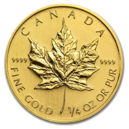 1/4 oz Maple Leaf | Or | Plusieurs Années
