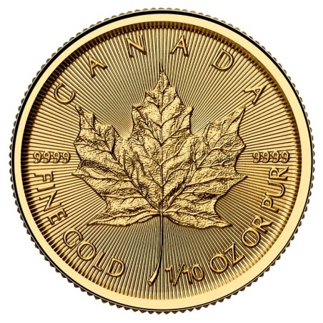 1/10 oz Maple Leaf | Or | 2025