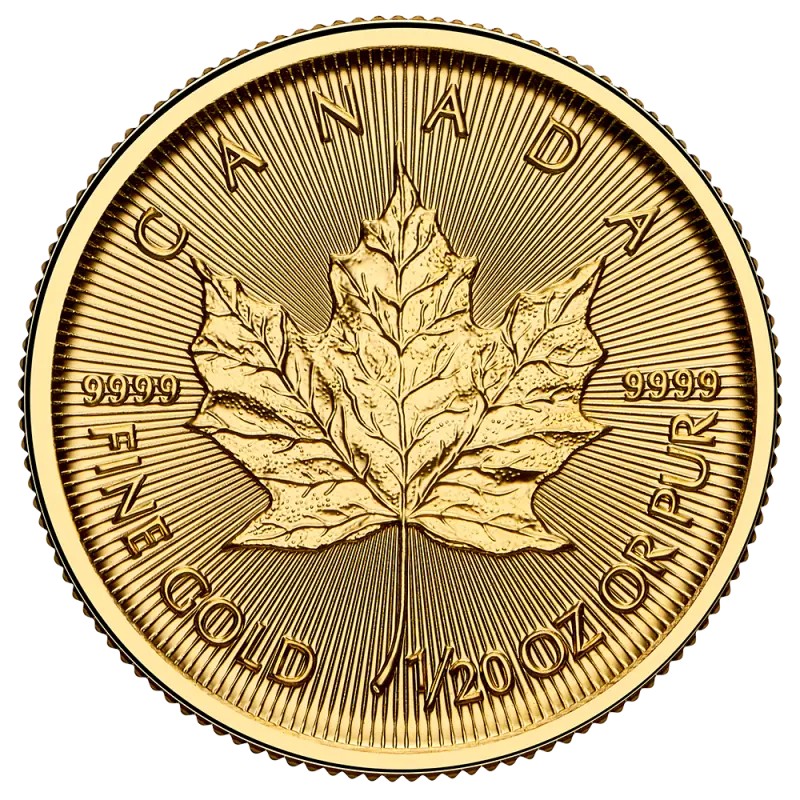 1/20 oz Maple Leaf | Or | 2025