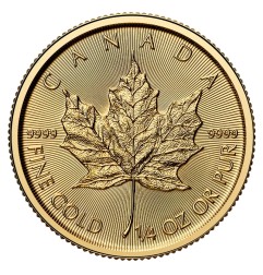 1/4 oz Maple Leaf | Or | 2025