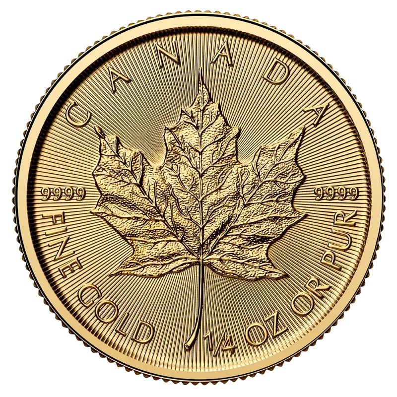 1/4 oz Maple Leaf | Or | 2025