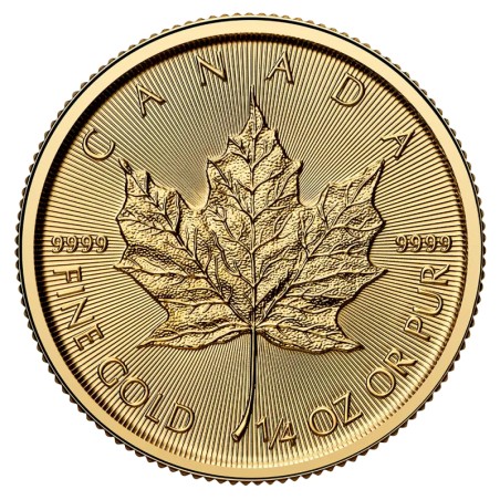 1/4 oz Maple Leaf | Or | 2025