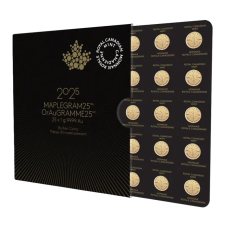 25 x 1g MapleGram d'Or | 2025