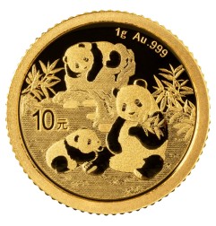 1g Panda Chinois | Or | 2025
