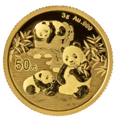 3g Panda Chinois | Or | 2025