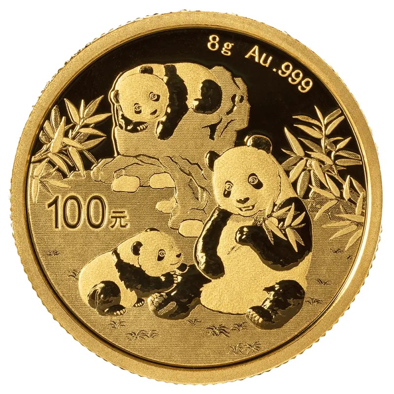 8g Panda Chinois | Or | 2025 8g Panda Chinois | Or | 2025