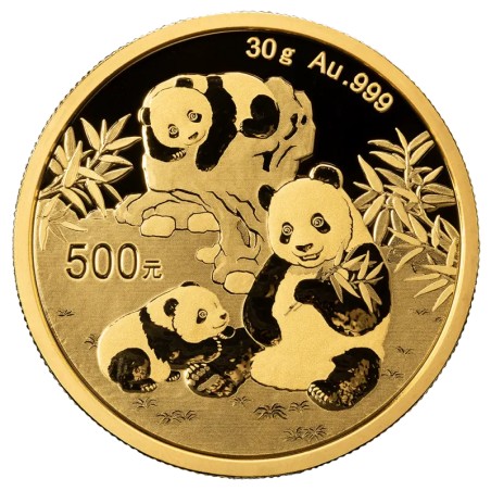 30g Panda Chinois | Or | 2025