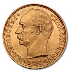20 Kroner Frederik VIII Danemark | Or | 1908-1912