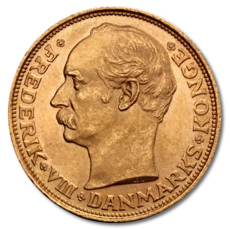 20 Kroner Frederik VIII Danemark | Or | 1908-1912