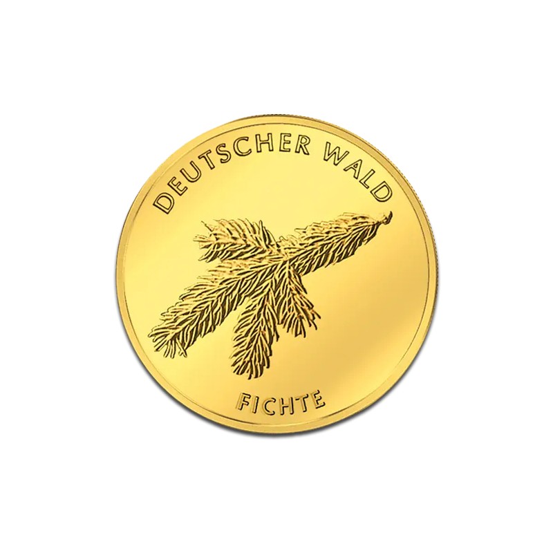 20 Euro Forêt Allemand Épicéa | Or | 2012 20 Euro Forêt Allemand Épicéa | Or | 2012
