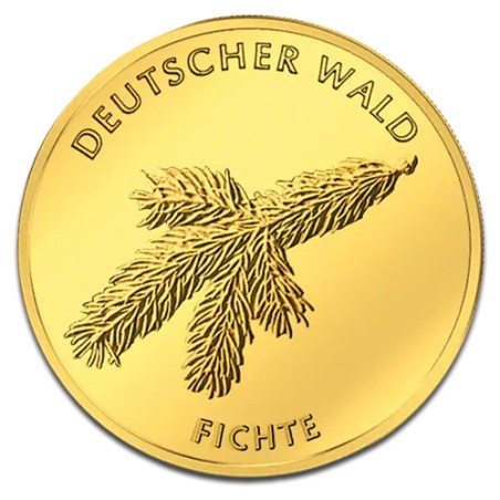 20 Euro Forêt Allemand Épicéa | Or | 2012