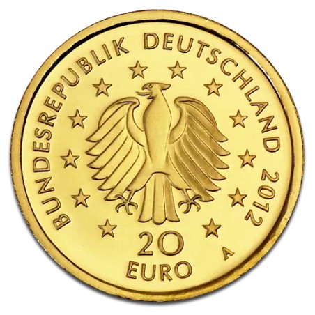 20 Euro Forêt Allemand Épicéa | Or | 2012