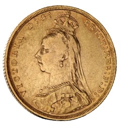 Souverain Victoria Jubilée | Or | 1887-1893