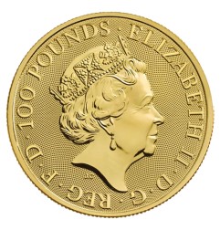 1 oz Tudor Beasts The Lion of England | Or | 2022