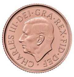 Souveraine Commémorative en Or Charles III | 2022