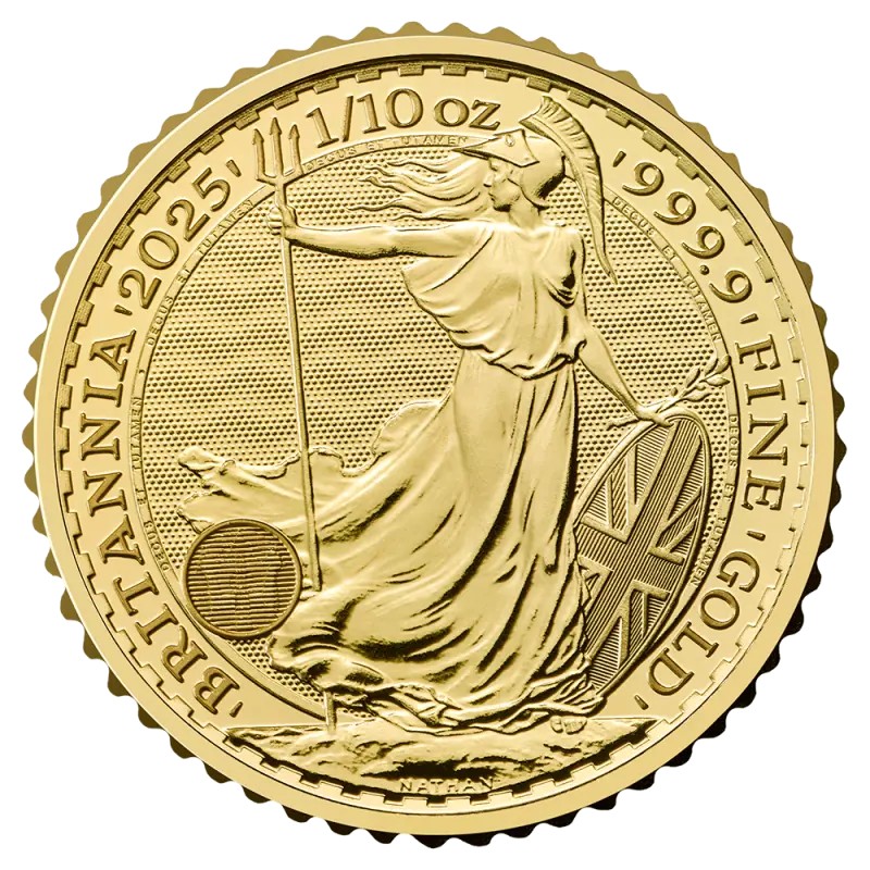 1/10 oz Britannia d'Or Charles III | 2025 1/10 oz Britannia d'Or Charles III | 2025