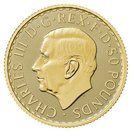 1/2 oz Britannia d'Or Charles III | 2025