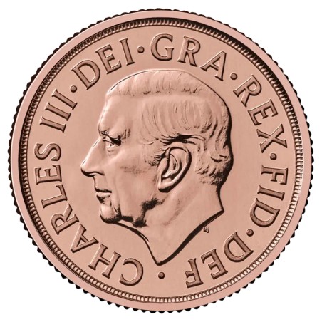 Quart de Souverain en Or Charles III | 2025