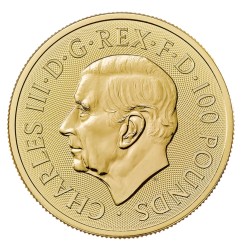 1 oz Tudor Beasts Greyhound of Richmond | Or | 2025