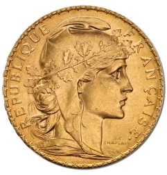 20 French Franc Marianne Coq | Or | 1899-1914