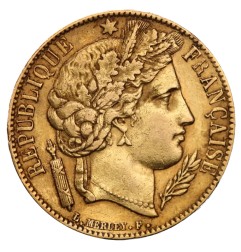 20 Francs Francais Cérès 2e République | Or | 1848-1852