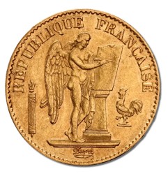 20 Francs Francais Génie 3e République | Or | 1871-1898