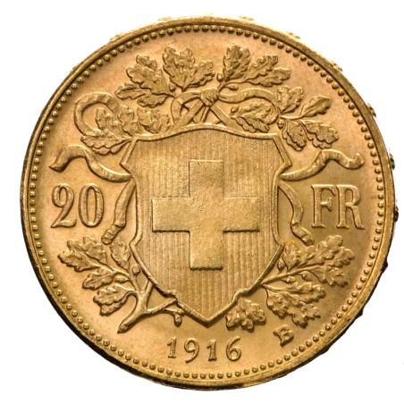 20 Francs Suisses Vreneli | Or | 1897-1949