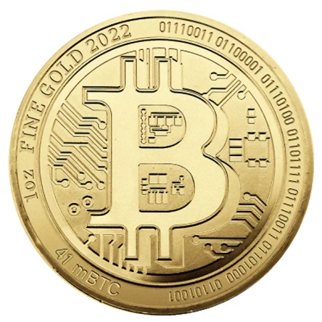 1 oz Bitcoin Or
