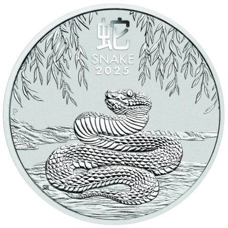 1/2 oz Lunar III Serpent | Argent | 2025