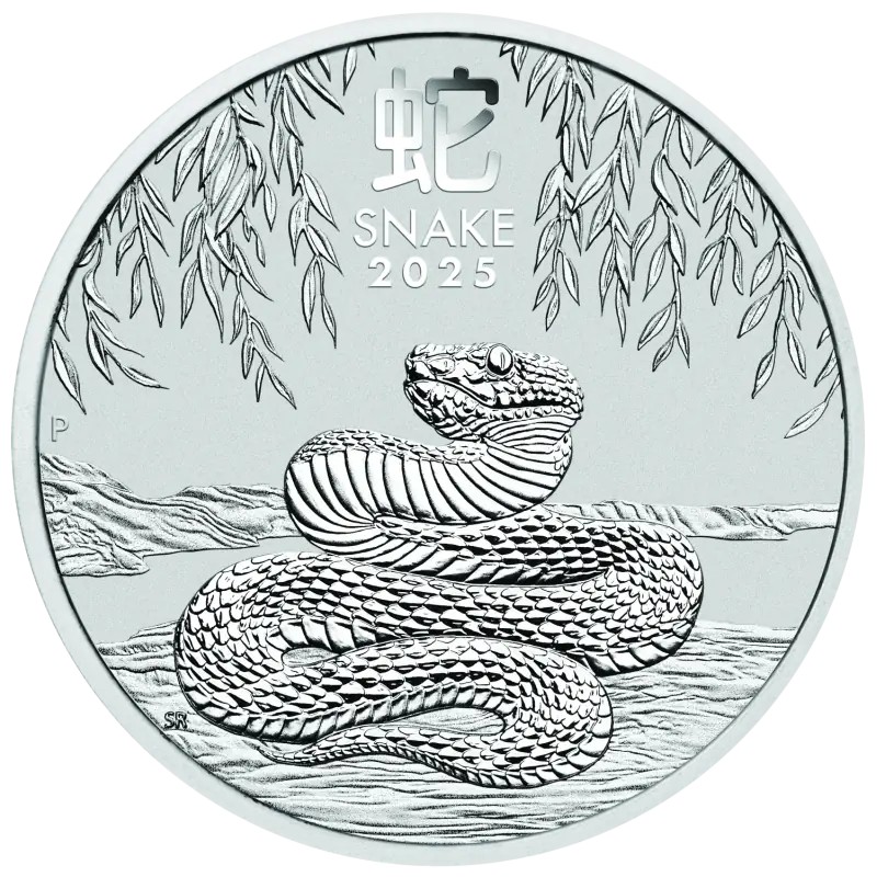 2 oz Lunar III Serpent | Argent | 2025