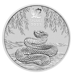 5 oz Lunar III Serpent | Argent | 2025