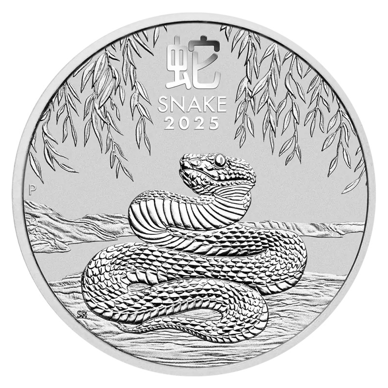 5 oz Lunar III Serpent | Argent | 2025 5 oz Lunar III Serpent | Argent | 2025