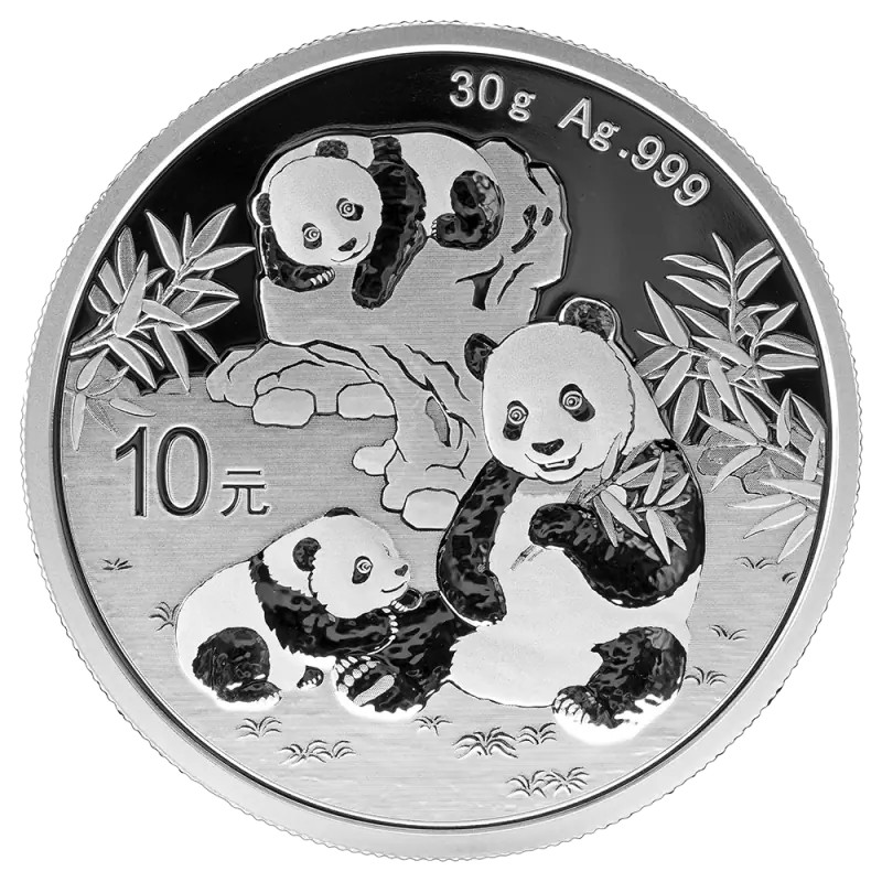 30g Panda Chinois | Argent | 2025 30g Panda Chinois | Argent | 2025