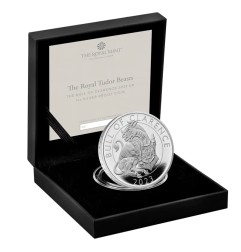 1 oz Tudor BeastsThe Bull of Clarence | Argent | Proof | 2023