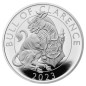 1 oz Tudor BeastsThe Bull of Clarence | Argent | Proof | 2023