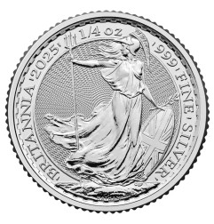1/4 oz Britannia en Argent Charles III | 2025
