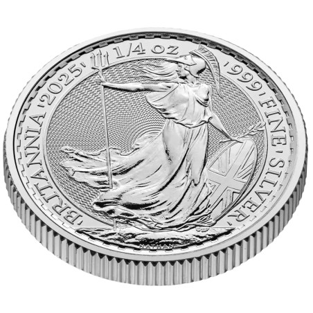 1/4 oz Britannia en Argent Charles III | 2025