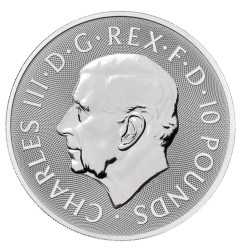 10 oz Tudor Beasts Greyhound of Richmond | Argent | 2025