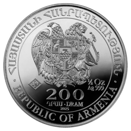 1/2 oz Arche de Noé d'Argent | 2025