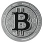 1 oz Bitcoin Argent