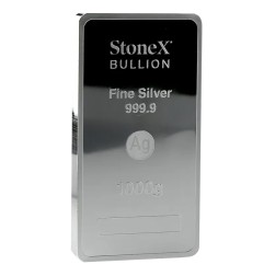 1 Kilo Coinbar | Argent | StoneX Bullion | 2025