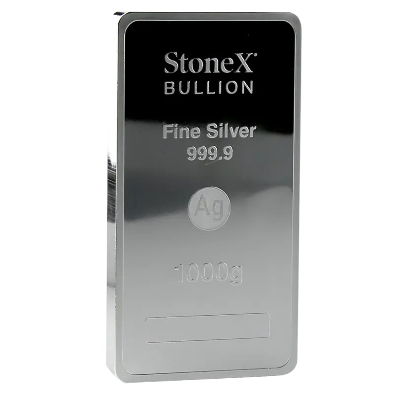 1 Kilo Coinbar | Argent | StoneX Bullion | 2025