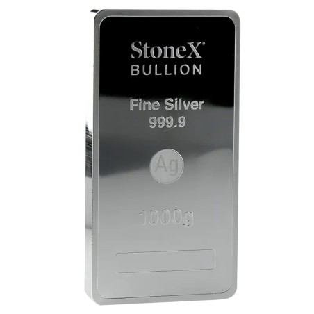 1 Kilo Coinbar | Argent | StoneX Bullion | 2025