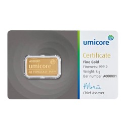 5g Lingot d'Or | Umicore