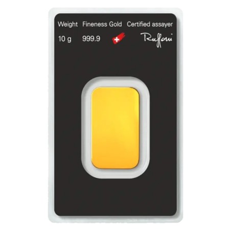 10g Lingot d'Or | Argor-Heraeus
